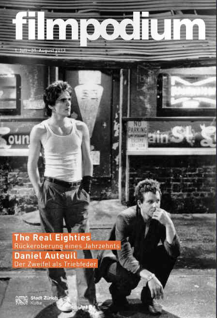 FILMPODIUM magazine side cover 1 July-31 August 2013