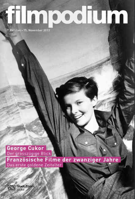 FILMPODIUM magazine side cover 7 October-15 November 2013