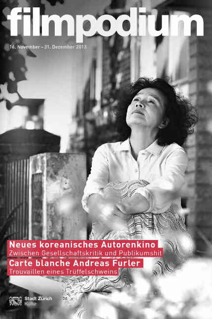 FILMPODIUM magazine side cover 16 November-31 December 2013