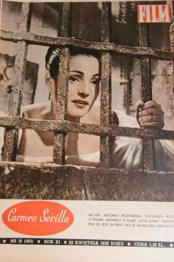 FILM (Po) magazine side cover Issue 16 22 April 1956