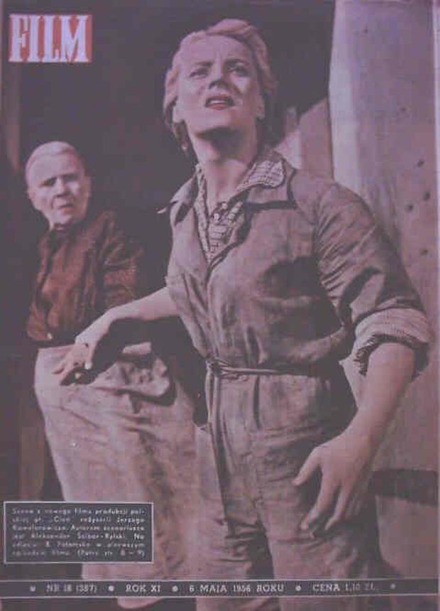 FILM (Po) magazine side cover Issue 18 6 May 1956