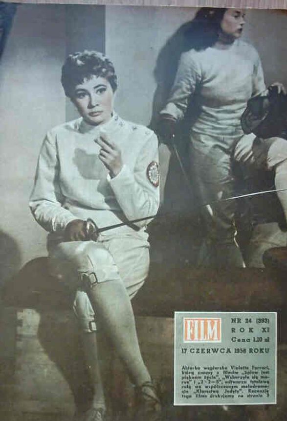 FILM (Po) magazine side cover Issue 24 17 June 1956
