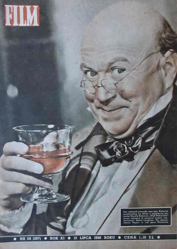 FILM (Po) magazine side cover Issue 28 15 July 1956