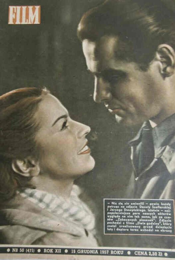 FILM (Po) magazine side cover Issue 50 15 December 1957