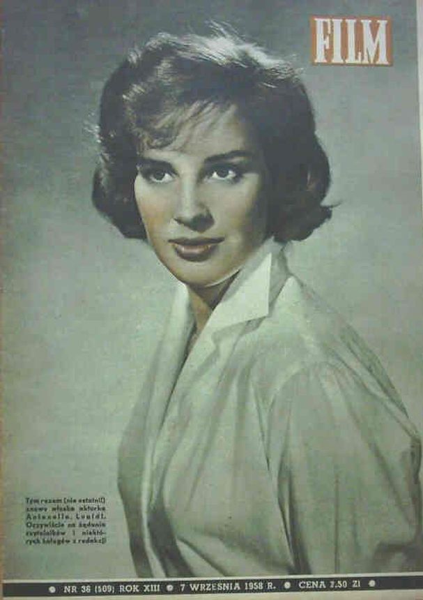 FILM (Po) magazine side cover Issue 36 7 September 1958