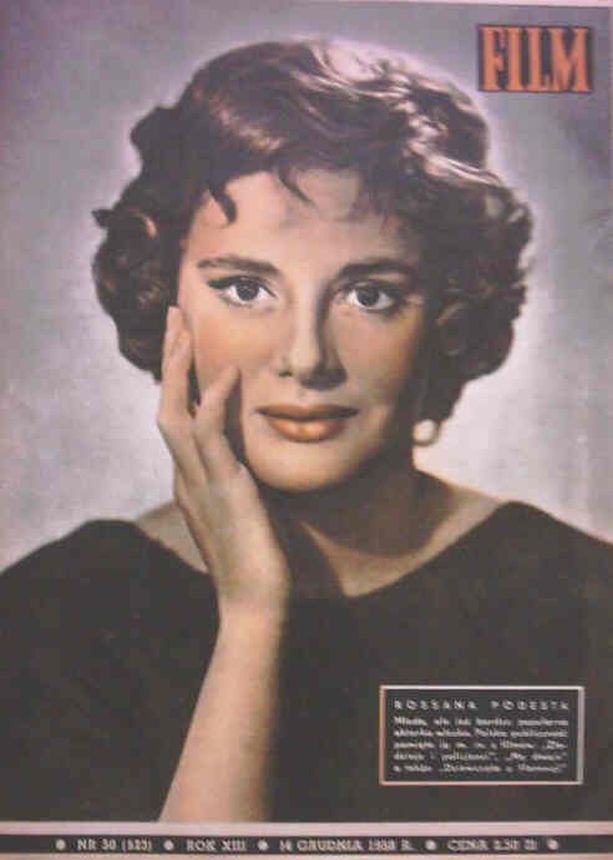 FILM (Po) magazine side cover Issue 50 14 December 1958