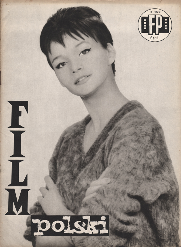 POLISH FILM POLONAIS magazine side cover Issue 2  April 1964