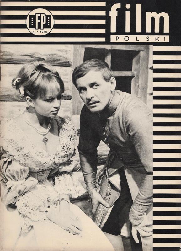 POLISH FILM POLONAIS magazine side cover Issue 4   1968