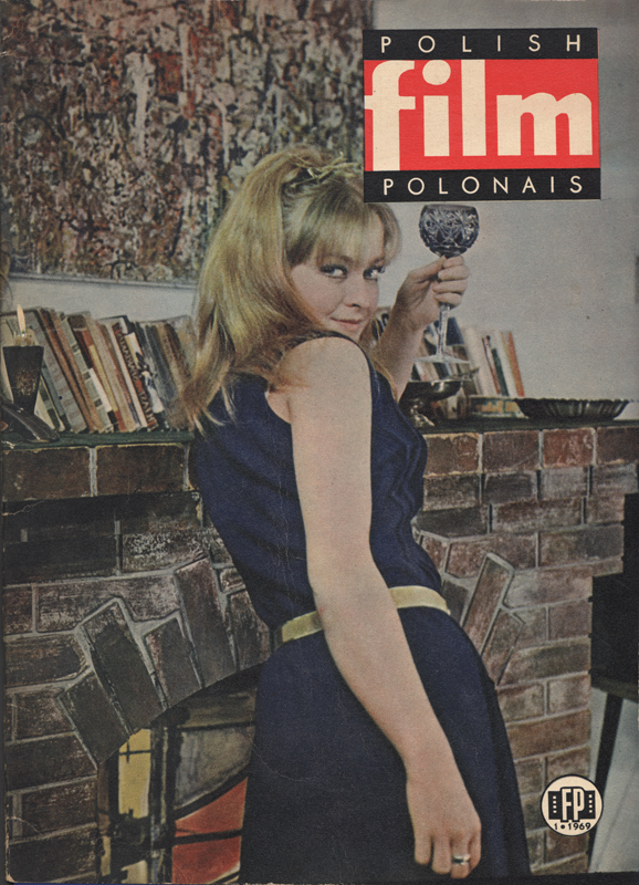 POLISH FILM POLONAIS magazine side cover Issue 1   1969