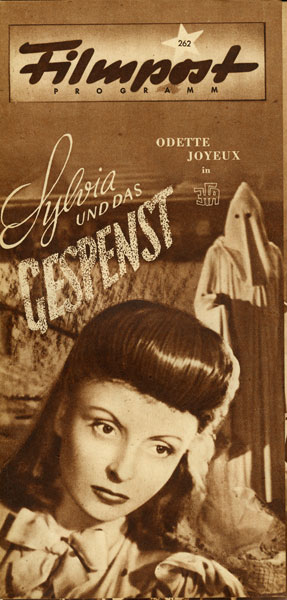 FILMPOST PROGRAMM magazine side cover Issue 262  