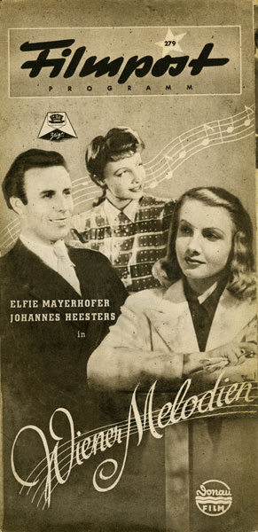 FILMPOST PROGRAMM magazine side cover Issue 279  
