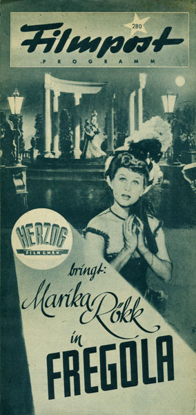 FILMPOST PROGRAMM magazine side cover Issue 280  