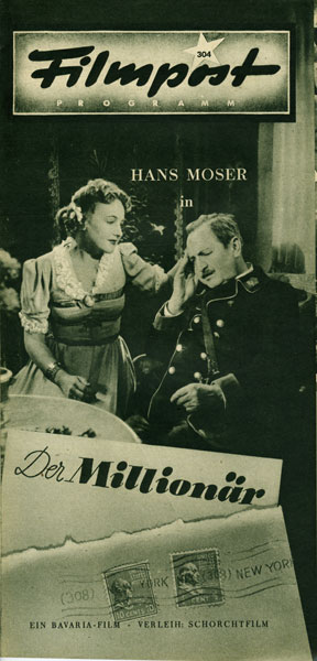 FILMPOST PROGRAMM magazine side cover Issue 304  