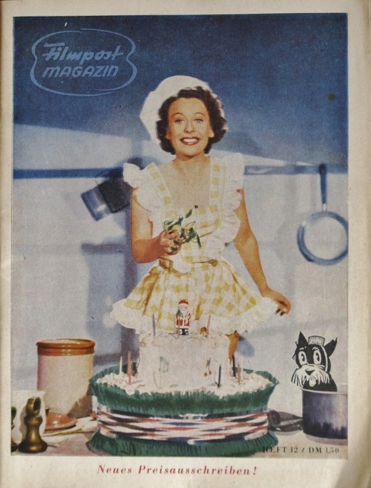 FILMPOST MAGAZIN magazine side cover Issue 12  1948