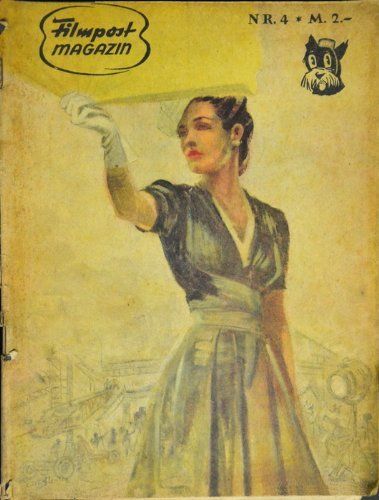 FILMPOST MAGAZIN magazine side cover Issue 4  1948