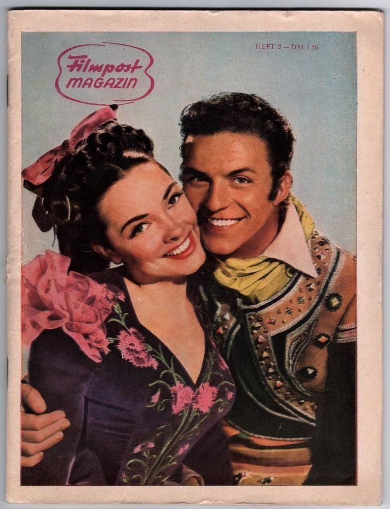 FILMPOST MAGAZIN magazine side cover Issue 3  1949