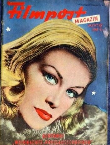 FILMPOST MAGAZIN magazine side cover Issue 12  1951