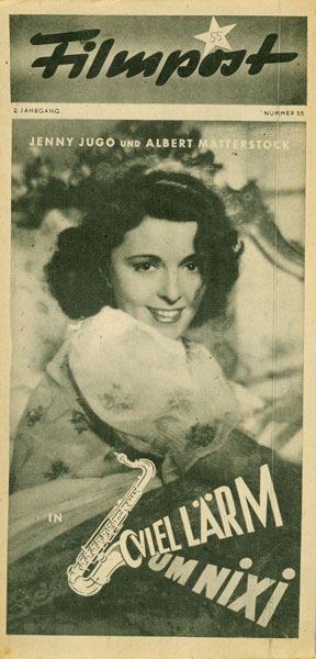 FILMPOST PROGRAMM magazine side cover Issue 55  
