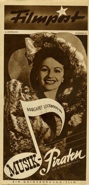 FILMPOST PROGRAMM magazine side cover Issue 57  