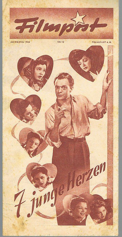 FILMPOST PROGRAMM magazine side cover Issue 13  