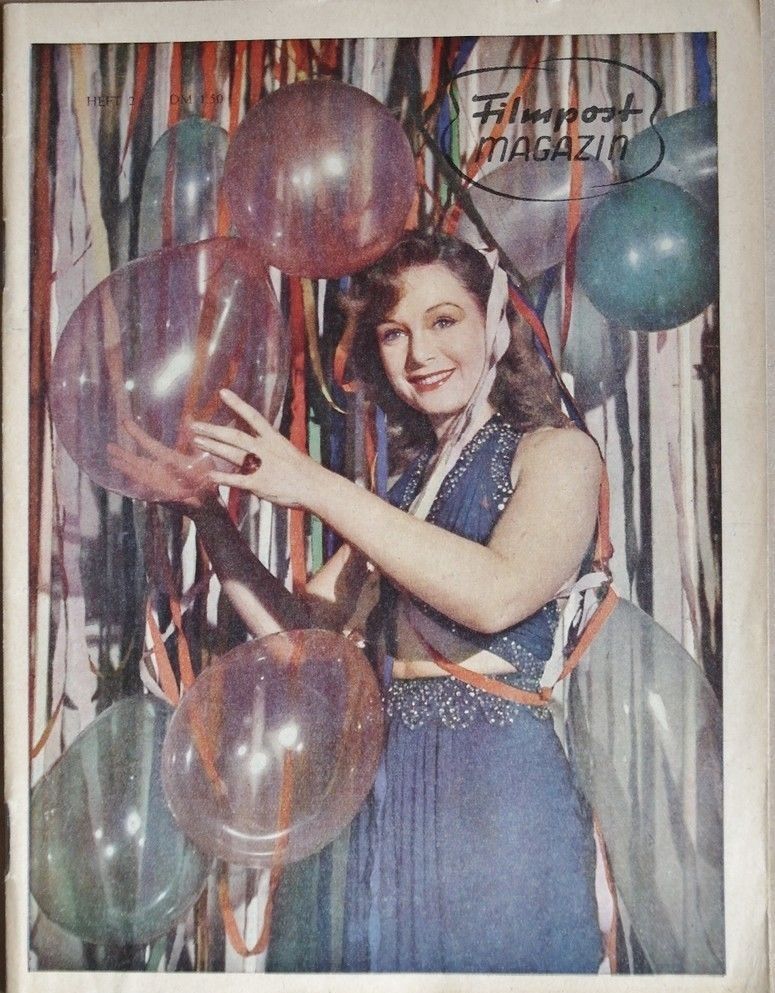 FILMPOST MAGAZIN magazine side cover Issue 2  1949