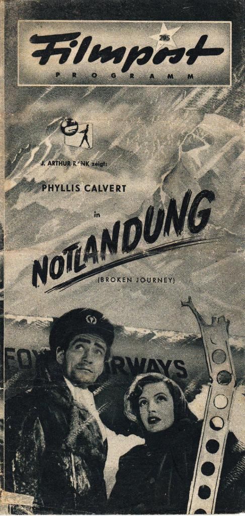 FILMPOST PROGRAMM magazine side cover Issue 295  