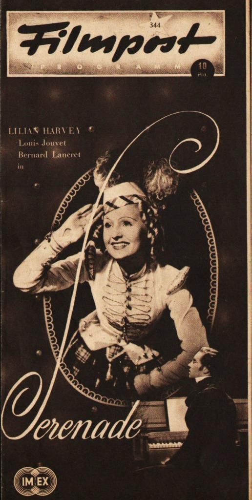 FILMPOST PROGRAMM magazine side cover Issue 344  