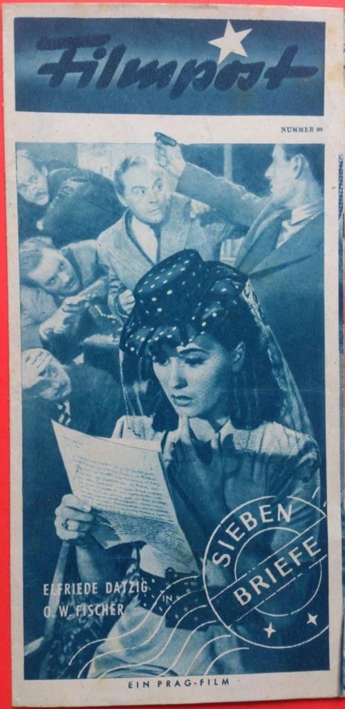 FILMPOST PROGRAMM magazine side cover Issue 89  