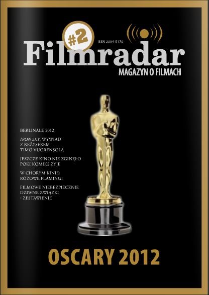 FILMRADAR magazine side cover Issue 2  2012