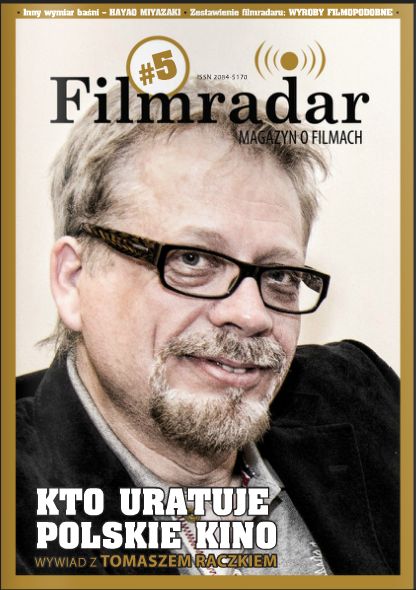 FILMRADAR magazine side cover Issue 5  2012