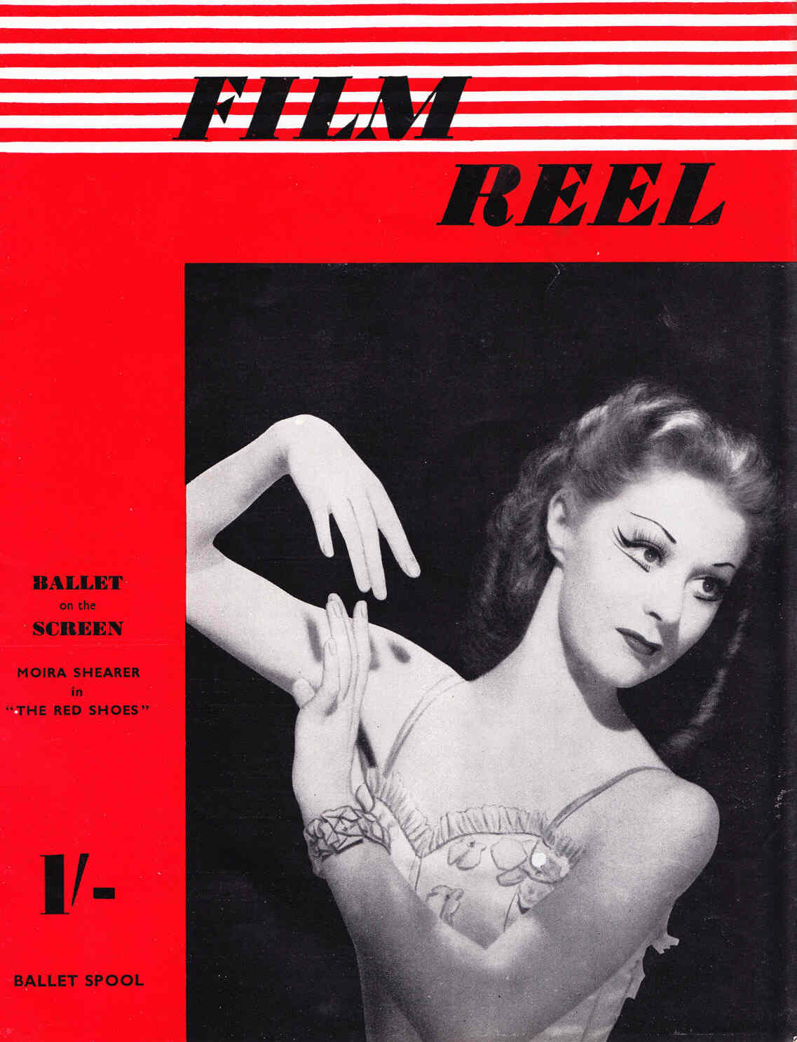 FILM REEL magazine side cover February 1948