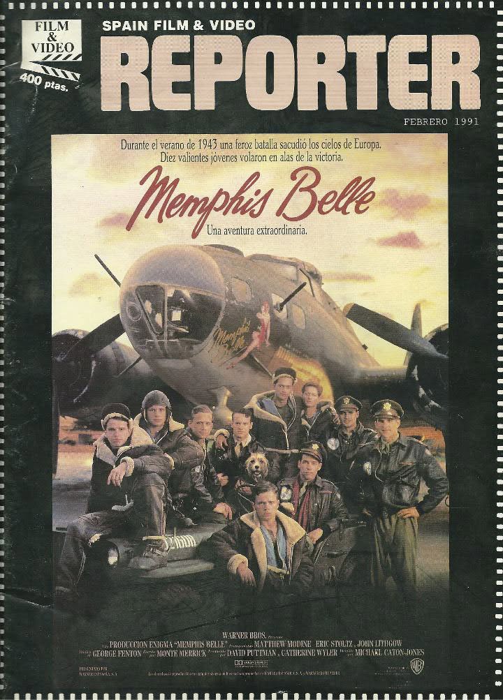 FILM REPORTER magazine side cover  February 1991