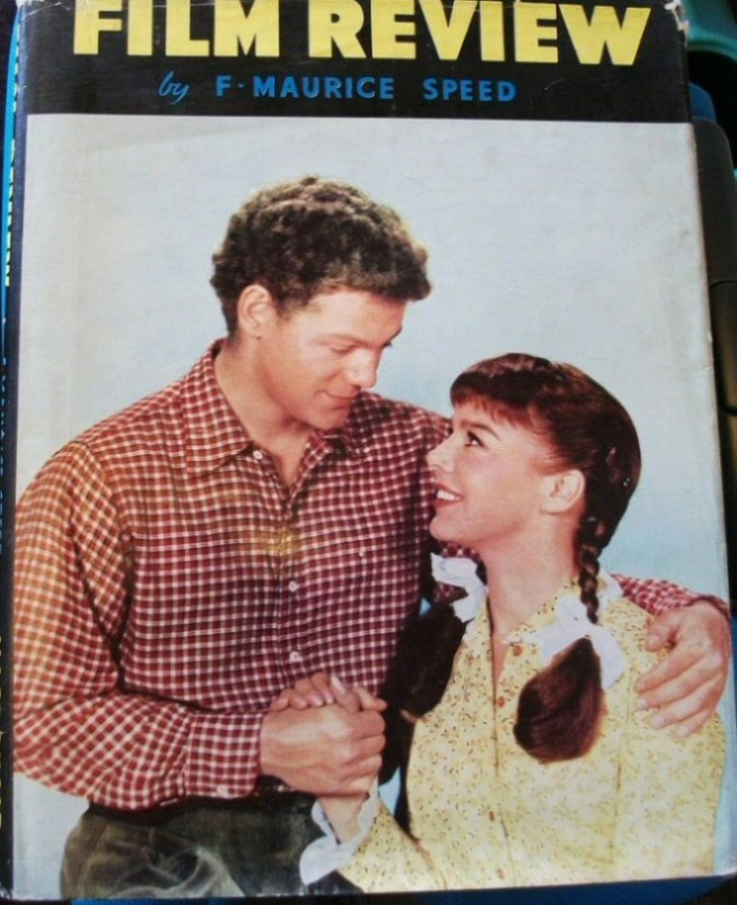FILM REVIEW ANNUAL magazine side cover   1959