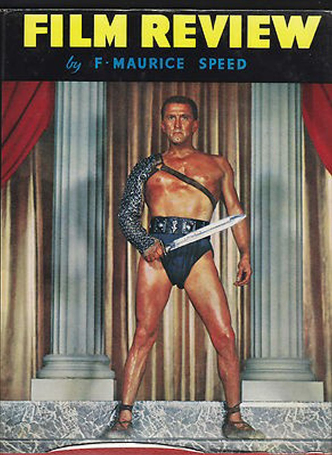 FILM REVIEW ANNUAL magazine side cover   1960