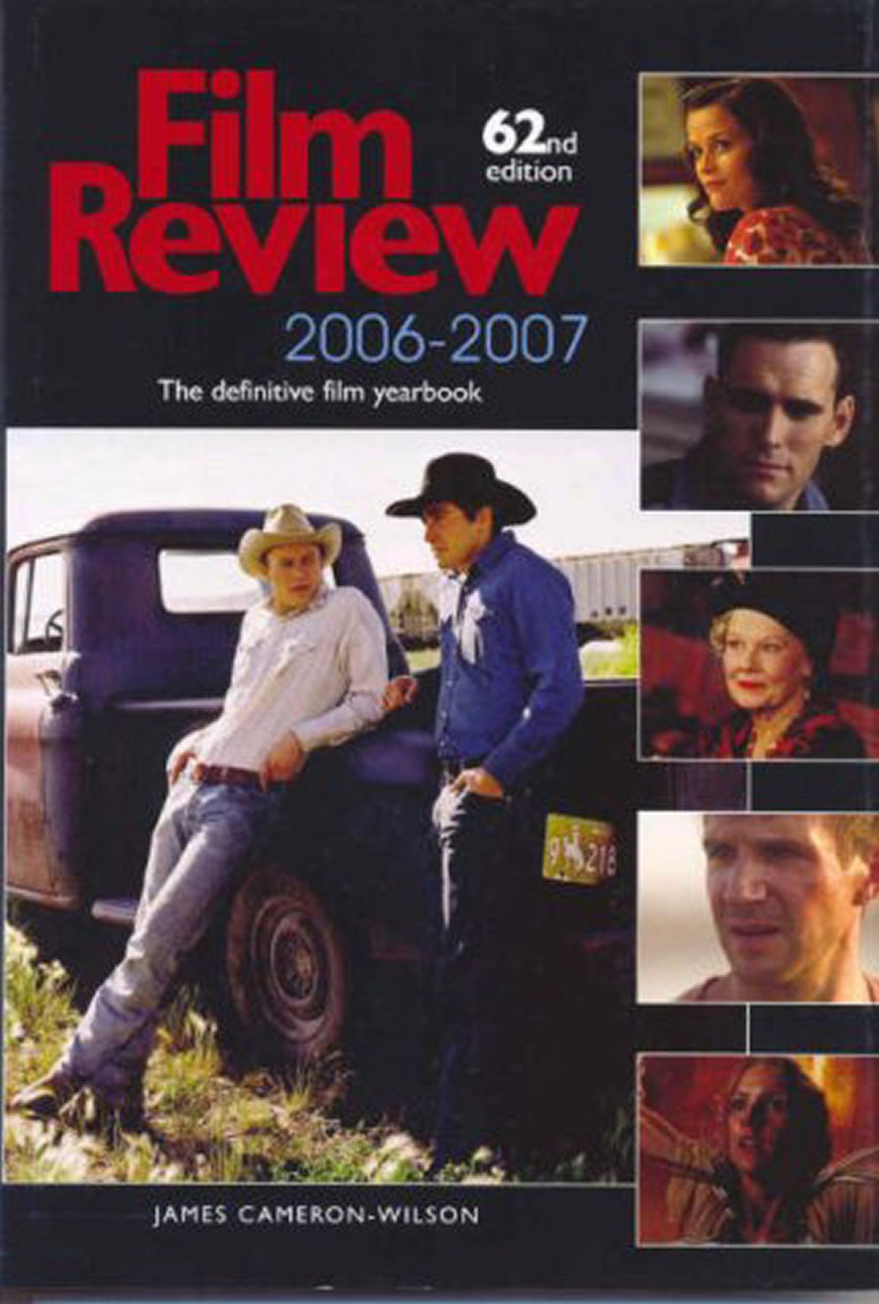 FILM REVIEW ANNUAL magazine side cover Issue 62   2006