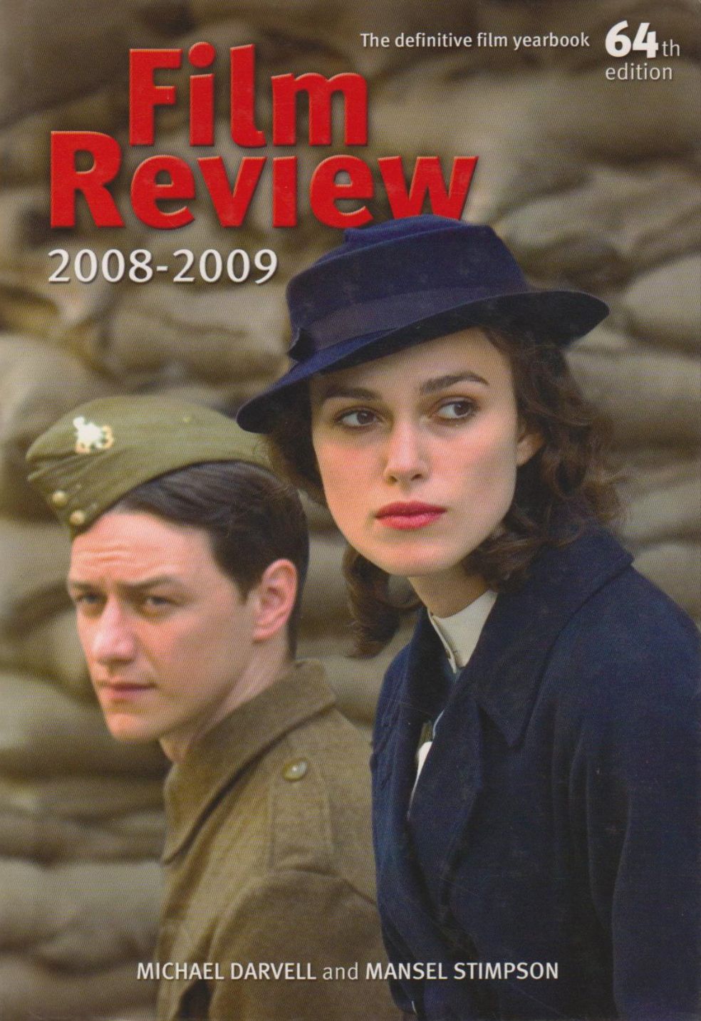 FILM REVIEW ANNUAL magazine side cover Issue 64   2008