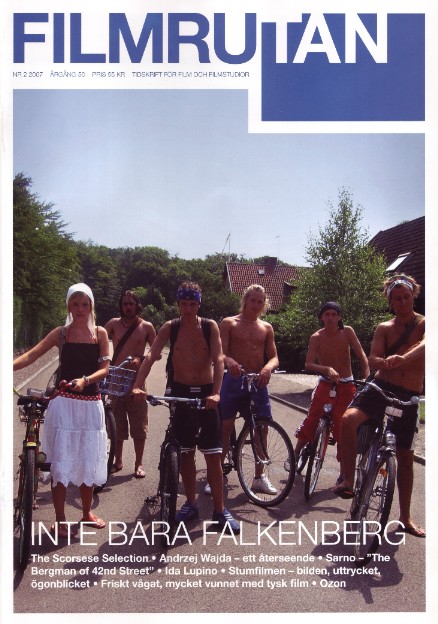 FILMRUTAN magazine side cover Issue 2  2007