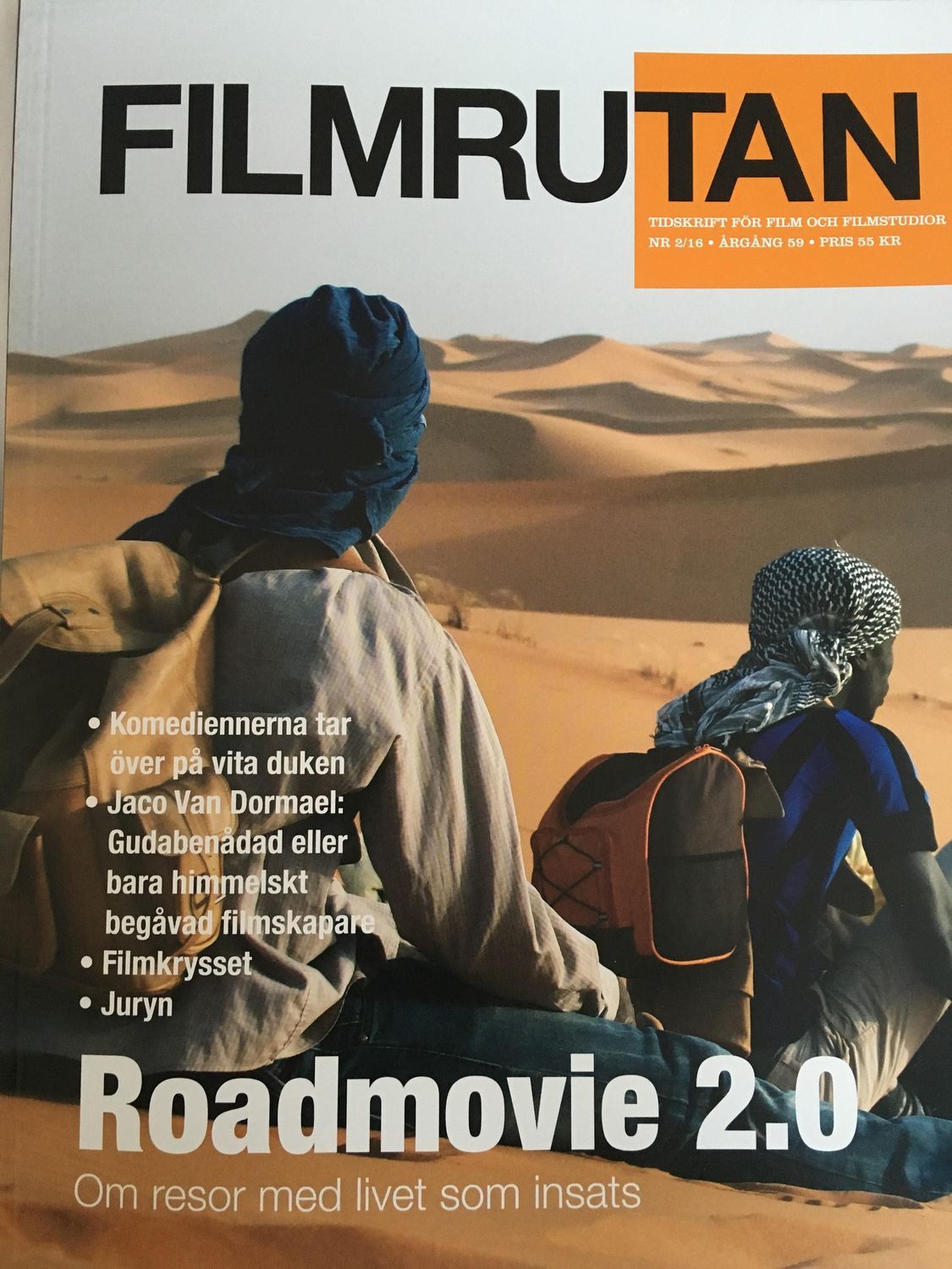 FILMRUTAN magazine side cover Issue 2   2016