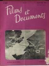 FILMS ET DOCUMENTS magazine side cover Issue 6 March 1947