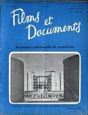 FILMS ET DOCUMENTS magazine side cover Issue 59 May 1952