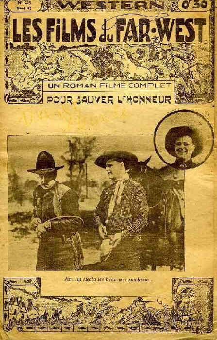 FILMS DU FAR-WEST magazine side cover Issue 26 25 April 1931