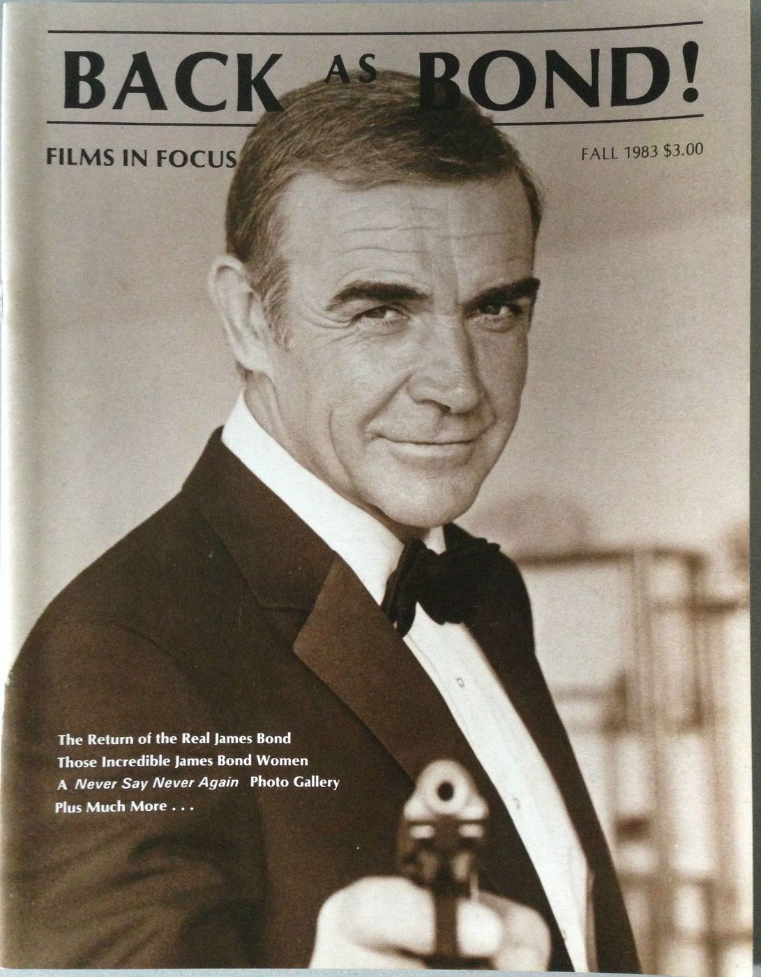 FILMS IN FOCUS magazine side cover  Vol 2 # 4 Fall 1983