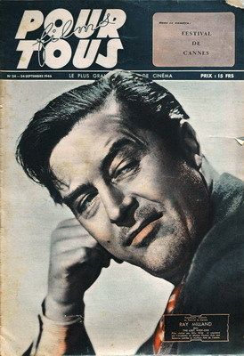 FILMS POUR TOUS magazine side cover Issue 24 24 September 1946