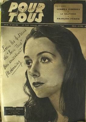 FILMS POUR TOUS magazine side cover Issue 62 17 June 1947