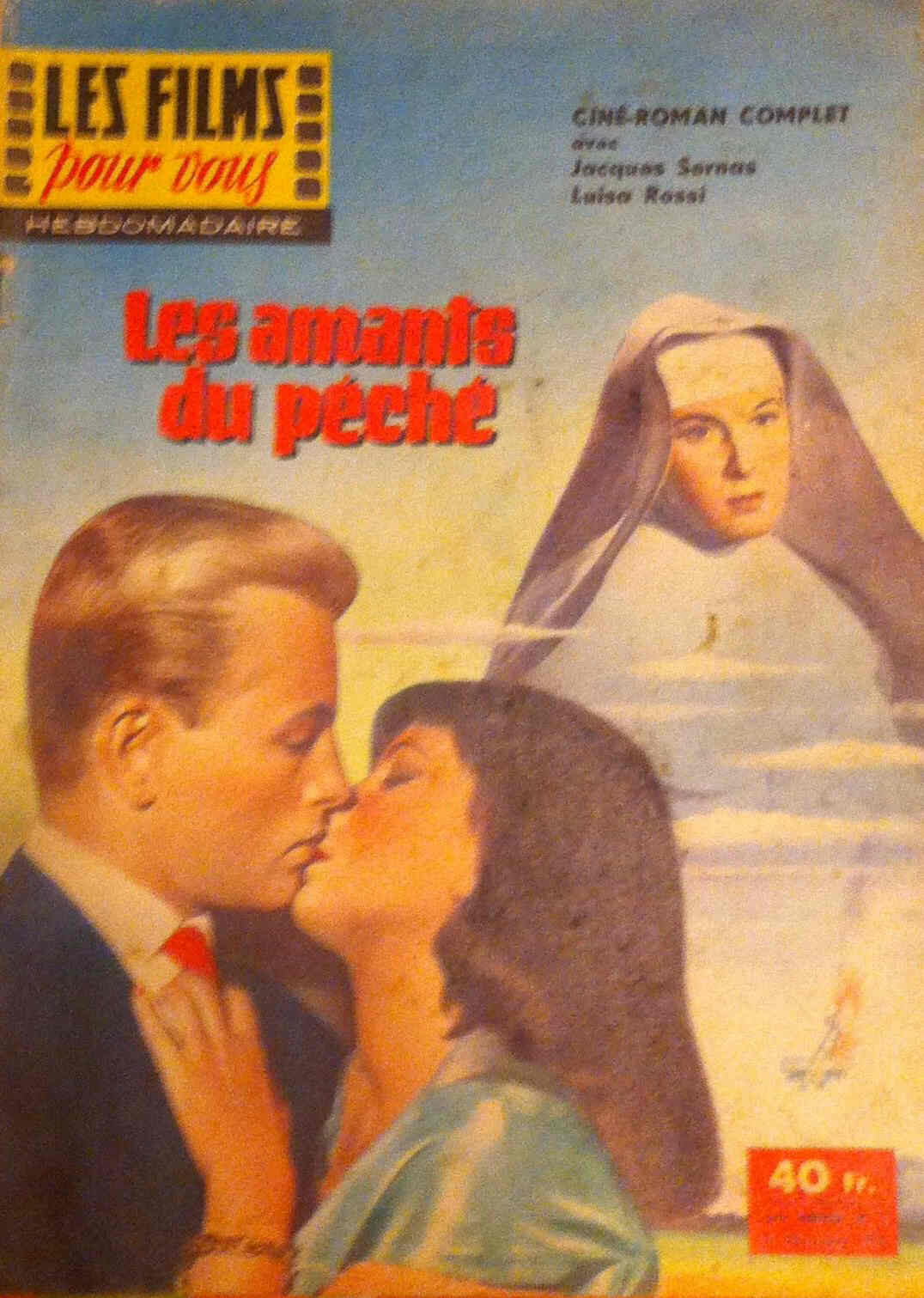 FILMS POUR VOUS | LES magazine side cover Issue 3 10 December 1956