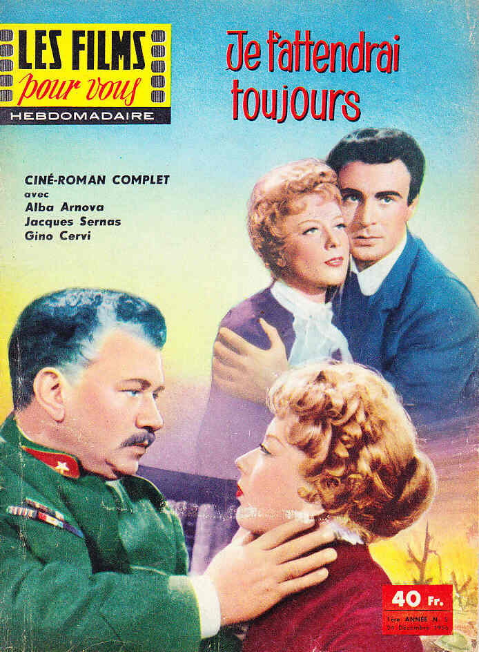 FILMS POUR VOUS | LES magazine side cover Issue 5 24 December 1956