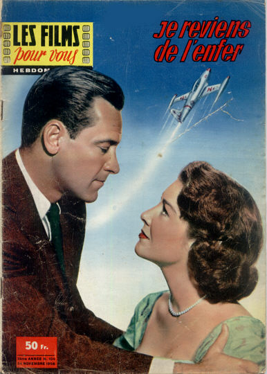 FILMS POUR VOUS | LES magazine side cover Issue 104 24 November 1958