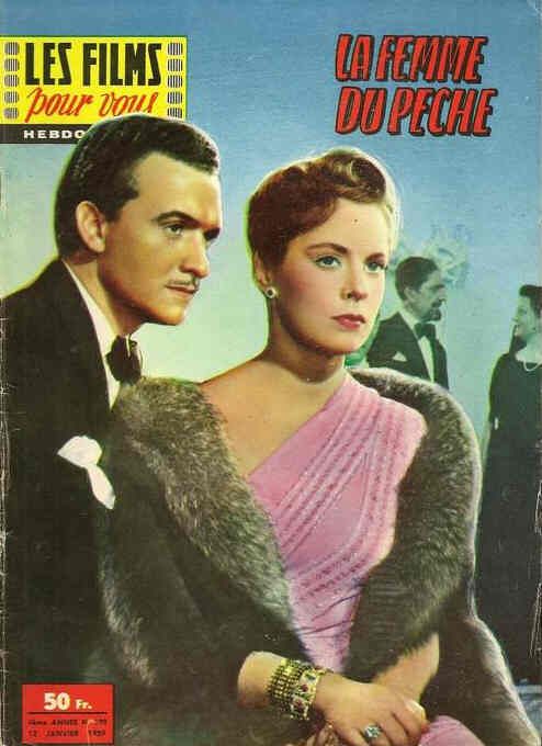 FILMS POUR VOUS | LES magazine side cover Issue 109 12 January 1959