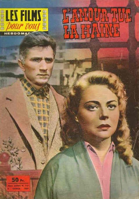 FILMS POUR VOUS | LES magazine side cover Issue 113 9 February 1959