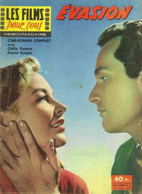 FILMS POUR VOUS | LES magazine side cover Issue 12 11 February 1957